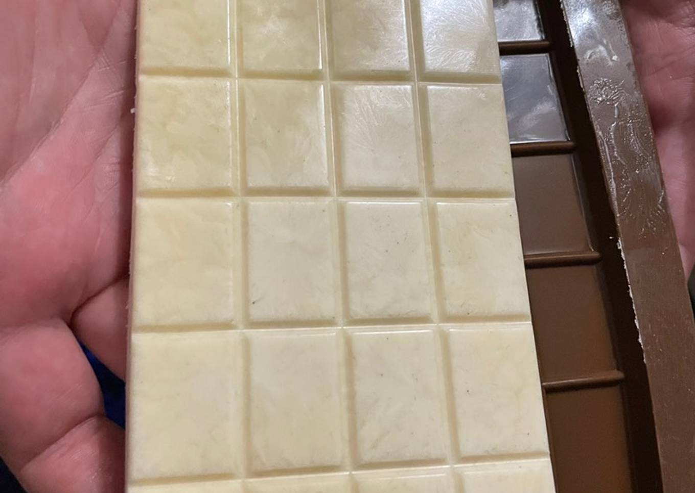 Chocolate blanco saludable