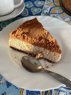 Una foto de Tarta de queso y lotus