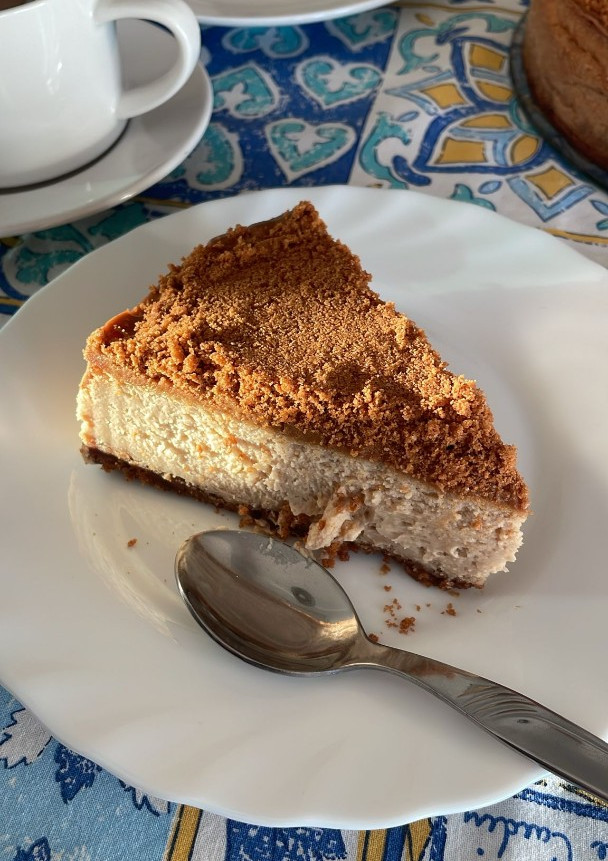 Una foto de Tarta de queso y lotus