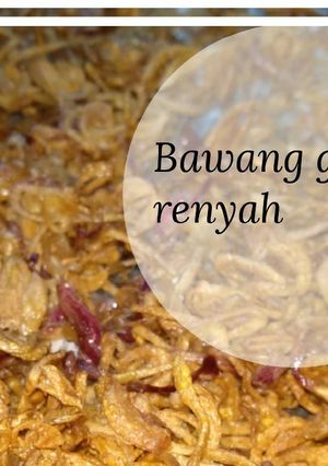 Foto resep Bawang Goreng Renyah (LLA)