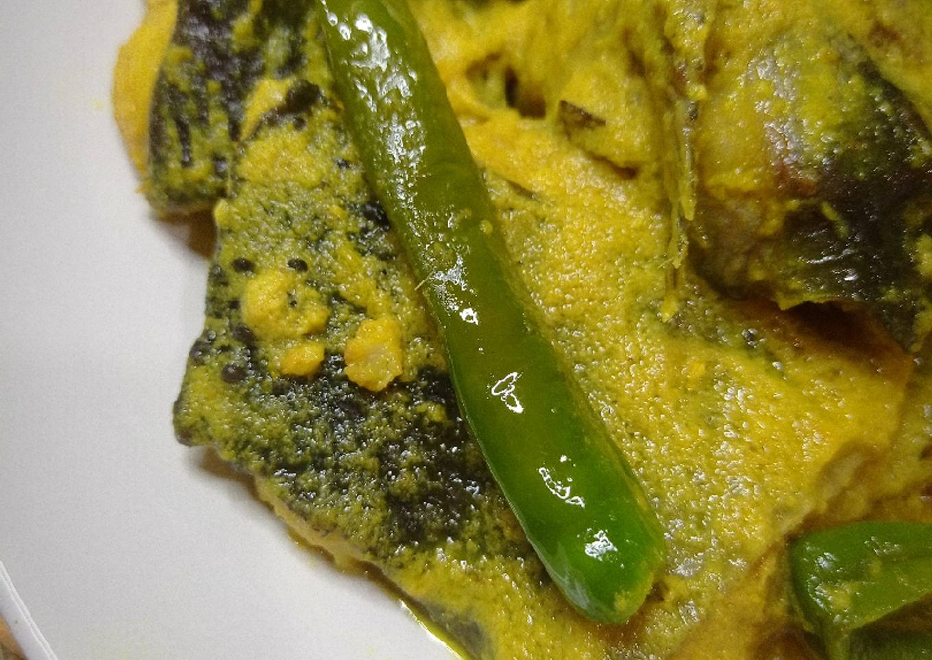 Ikan Baung Masak Kuning Khas Banjar