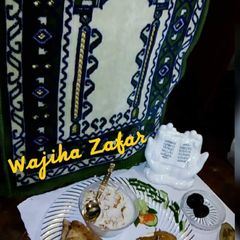 A picture of Healthy sehri platters Garlic Chicken and Suji ki kheer.