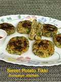 Sweet Potato Tikki (Shakarkandi Tikki)