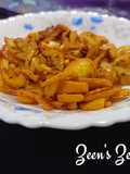 Zucchini/Courgette Fry (Indian style)