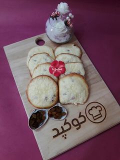 عکسی از دستور شیرینی کشمشی بازاری 😊 شیرینی عید