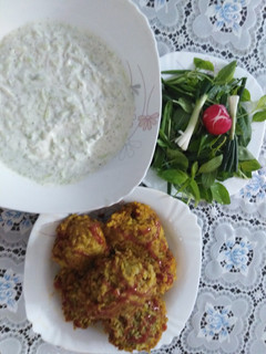 عکسی از دستور کوفته برنجی