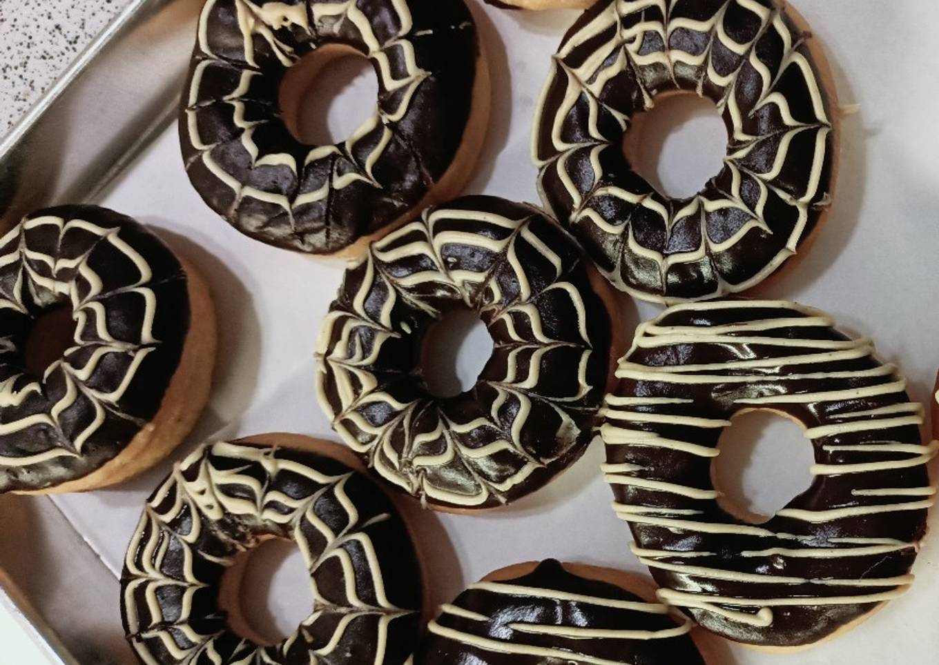 Donat Empuk dan lembut Toping