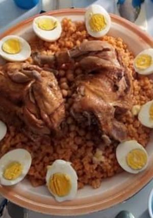 صورة لوصفة شخشوخة عنابية