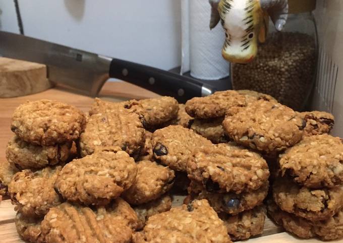 Oat crunchy cookies