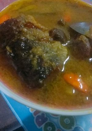 Foto resep Goreng asem ikan patin