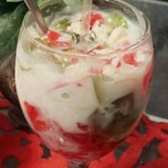 Jelly faluda 🍨🍧#FOODIESANDFRIENDS A picture of Jelly faluda 🍨🍧#FOODIESANDFRIENDS.