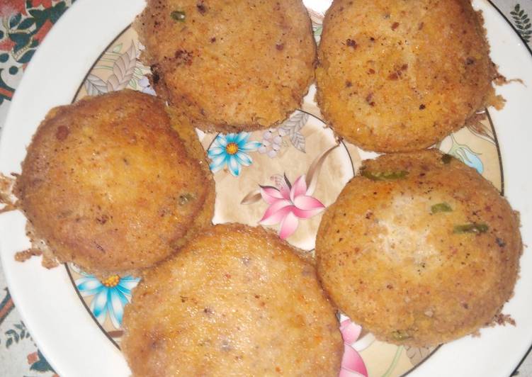 Recipe Of Super Quick Homemade Channe Ki Daal Ke Kabab Cookandrecipe Com