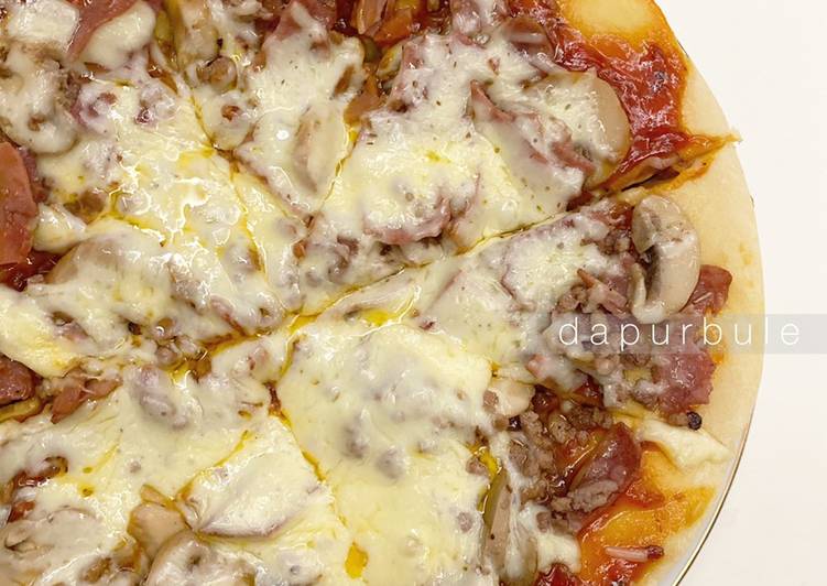 Resep Pizza Teflon yang Bisa Manjain Lidah