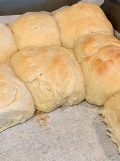 A picture of Dinner Rolls from scratch.