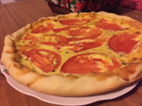 Tarta de tomate, cebolla y queso