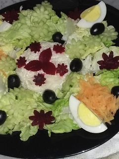 صورة لوصفة سلاطة بالخضار