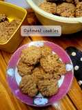 Oatmeal cookies (gluten free)