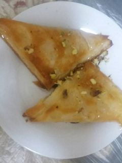 صورة لوصفة وربات بالقشطة