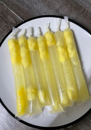 Gambar Ais Krim Jeruk Mangga