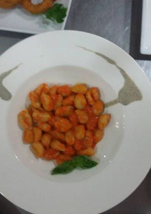 Una foto de Ñoquis De Calabaza