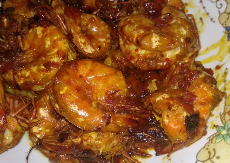 Resep Udang bakar Teflon Anti Gagal