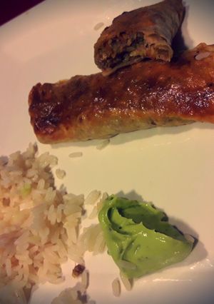 Una foto de Rollitos de carne y quinoa #platounico