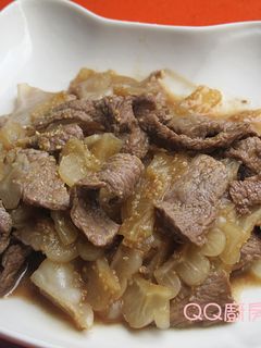 香蒜牛肉片炒苦瓜 的食譜成品照片