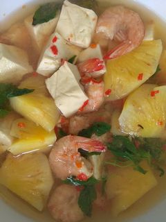 Foto resep Udang kuah nanas