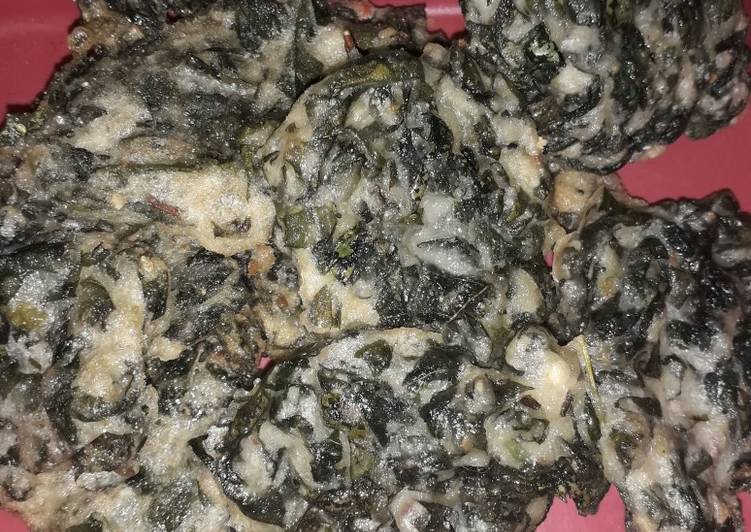 Resep masakan Bakwan daun singkong | Resep Bumbu Bakwan daun singkong Yang Sempurna