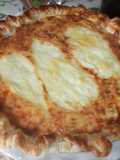 Open Chicken, Ham, and Corn Pie
