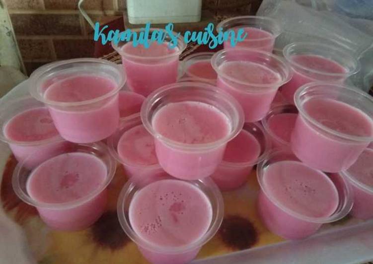 Silky pudding simple