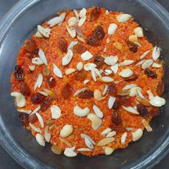 A picture of Simple Authentic Gajar Halwa.