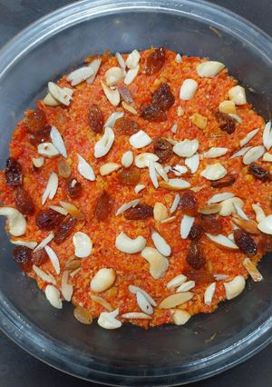 A picture of Simple Authentic Gajar Halwa.