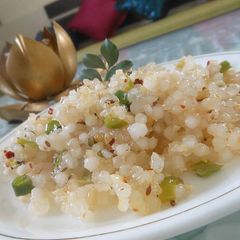 A picture of Sabudana Khichdi.