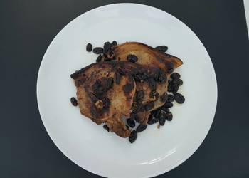Ultimate, Prepare Pan Roasted Pork Chops with Toasted Raisins Delicious