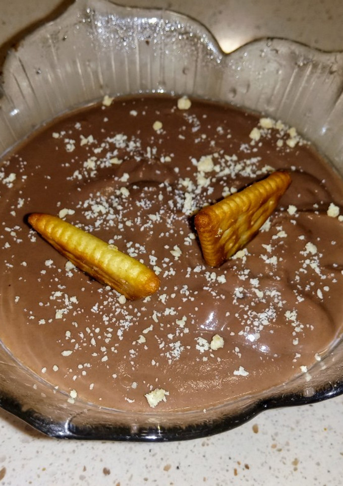 Una foto de Natillas de chocolate en Monsieur Cuisine
