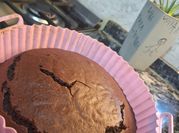 Una foto de merienda saludable con cacao amargo
