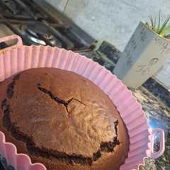 Una foto de Bizcochuelo de chocolate integral