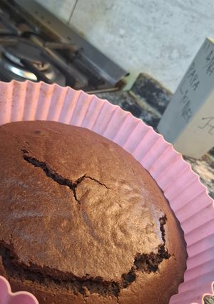 Una foto de Bizcochuelo de chocolate integral