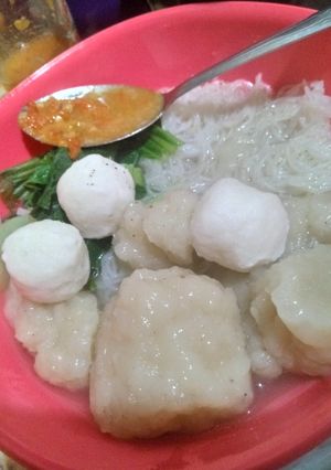 Foto resep Bakso ayam sederhana ^^