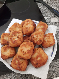 Una foto de Aperitivo de jamón y queso
