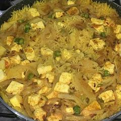 A picture of Paneer pulao.