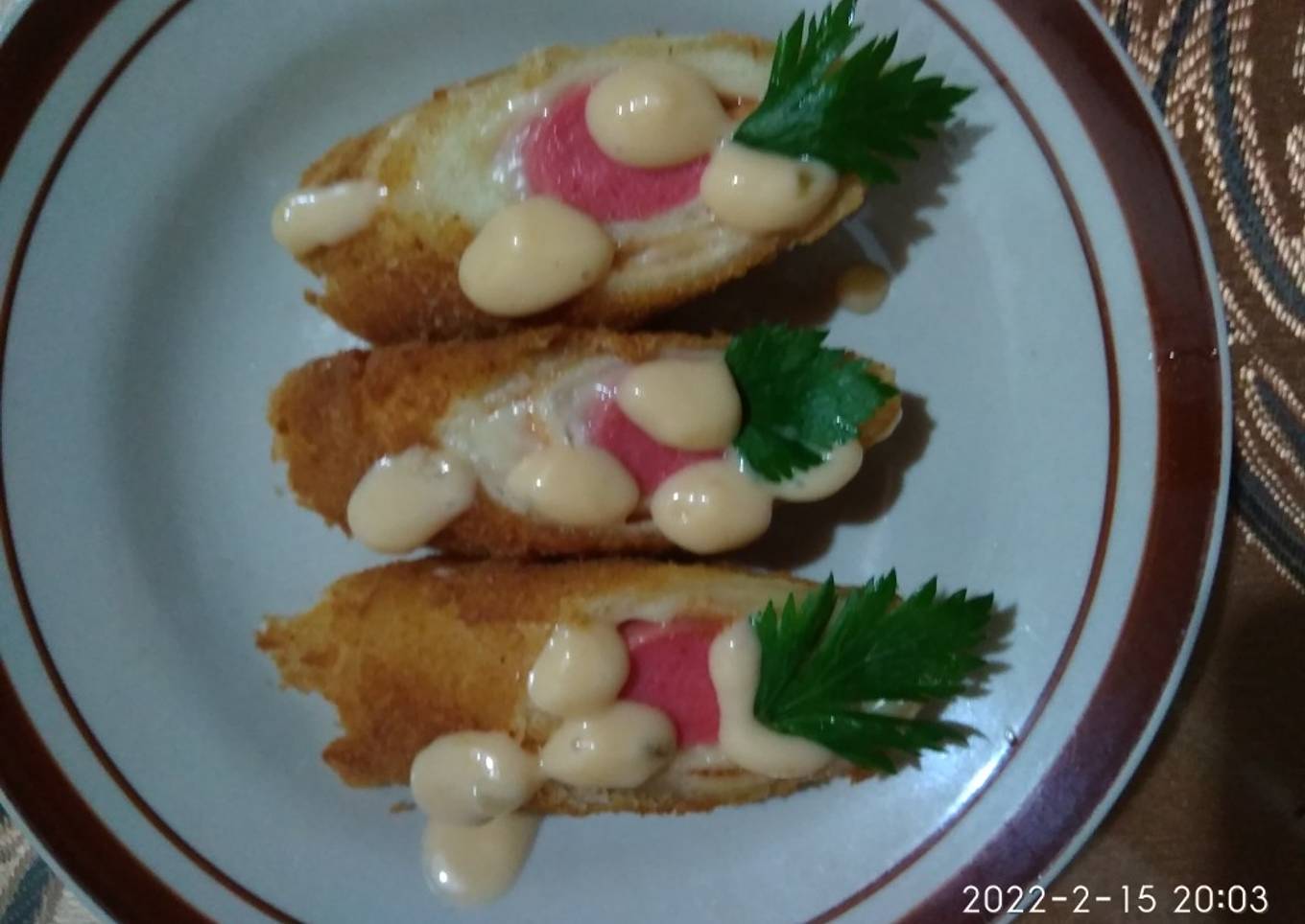 Roti Goreng Sosis
