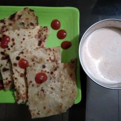Aloo Paratha A picture of Aloo Paratha.
