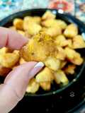 Picatostes al curry