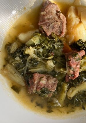 Una foto de Guisado de carne con verduras, fácil y ¡¡rico!!