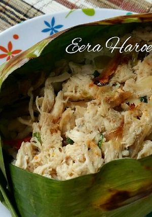 Foto resep Nasi Bakar Ayam Teri