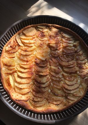 Une photo de Feuilleté aux pommes