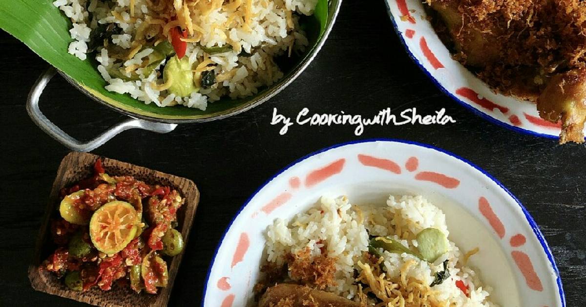 Resep Nasi Liwet Teri Medan Rice Cooker Oleh Cooking With Sheila Cookpad