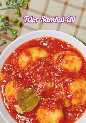 Foto resep Telur Sambal Ebi
